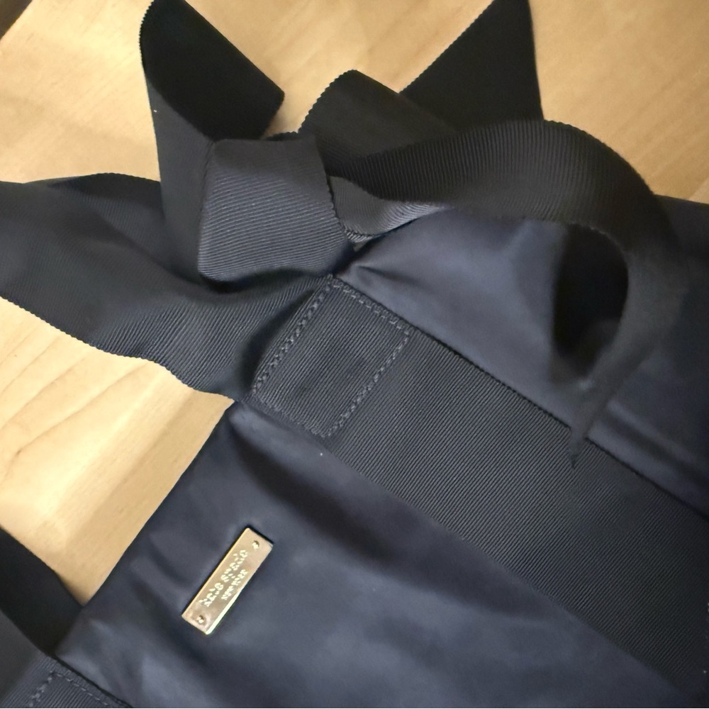 Kate Spade Black Satin bow bag - Picture 12 of 14